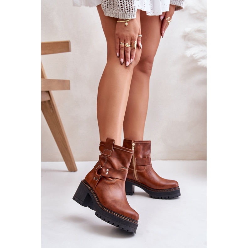 Step in style Botas Modelo Lewski 3435 Marrom - Entre com estilo 1