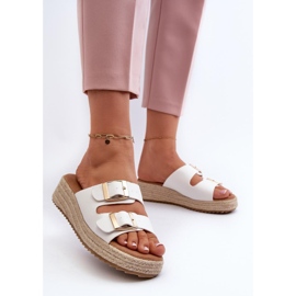 Step in style Chinelo Sandália Modelo Zaloemi C-315 Branco - Entre com estilo 1