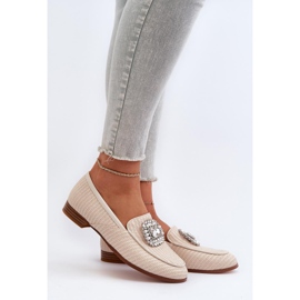 Step in style Mocassins Modelo Da MR38-676 Bege - Entre com estilo 1