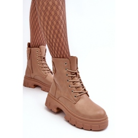 Step in style Trabalhadores Modelo Brenhile VL192P Bege - Entre com estilo 2