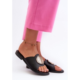 Step in style Sandália Chinelo Modelo Rivashea KK-730 Preta - Entre com estilo preto 1