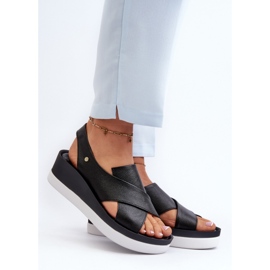 Step in style Sandália Modelo Zazoo 40256 Preta - Entre com estilo preto 1