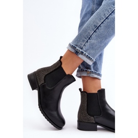 Step in style Botas Chelsea Modelo Donname M679 Pretas - Entre com estilo preto 2