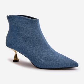 Step in style Botas Modelo Terlena GP14 Azul – Entre com estilo 2