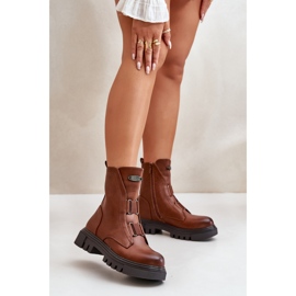 Step in style Modelo de trabalho Mailyra RMR2150-19 Marrom - Entre com estilo 1