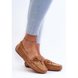 Step in style Mocassins Modelo Si Passione FT246 Camel - Entre com estilo marrom 1