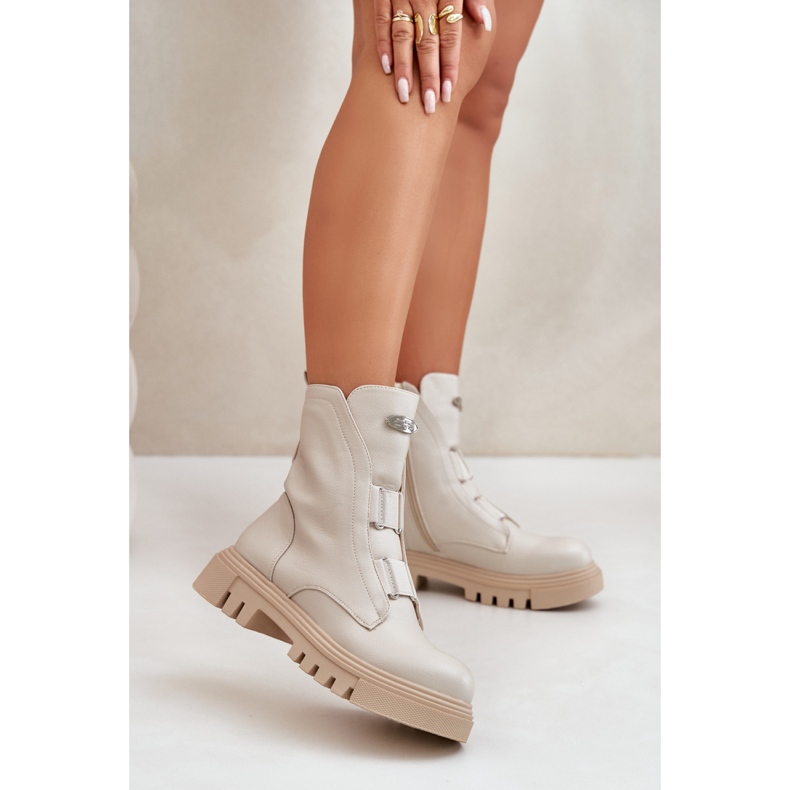 Step in style Modelo de trabalho Mailyra RMR2150-19 Bege claro - Entre com estilo 1