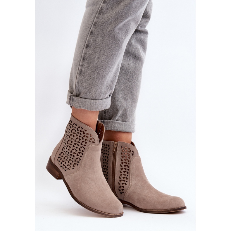 Step in style Botas Modelo Zazoo 2791/024 Bege – Entre com estilo 1