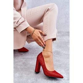 Step in style Bombas Modelo Elmira R1D3226-47 Vermelhas - Entre com estilo vermelho 1