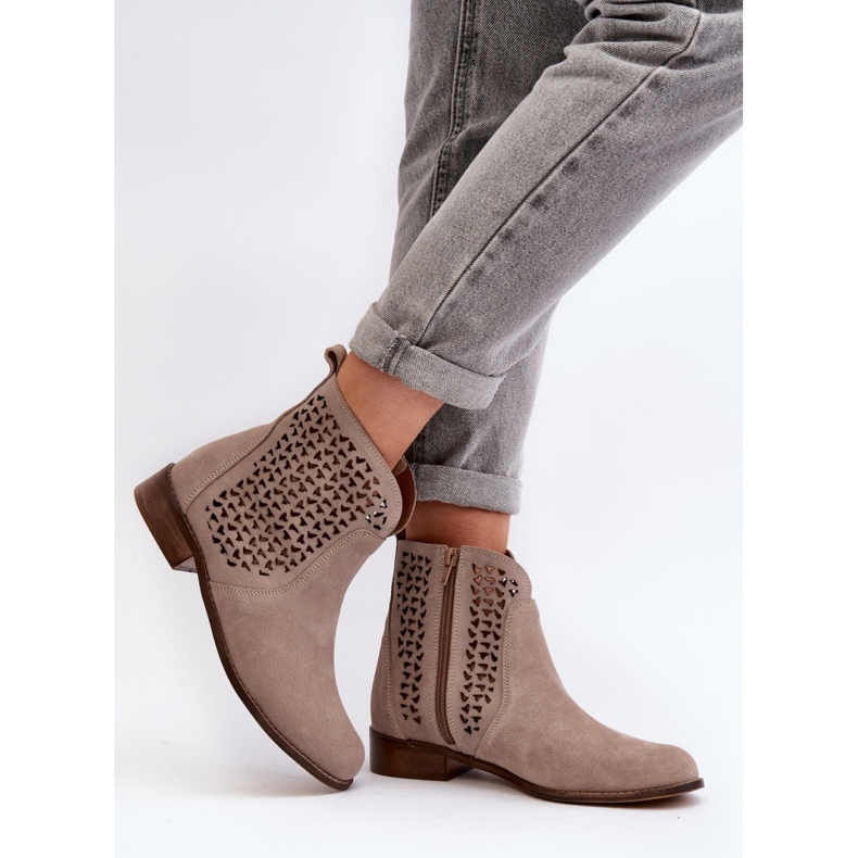 Step in style Botas Modelo Zazoo 2791/024 Bege – Entre com estilo 2