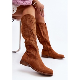 Step in style Modelo S.Barski HY66-150 Botas camel - Entre com estilo castanho 1