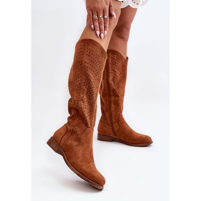 Step in style Modelo S.Barski HY66-150 Botas camel - Entre com estilo castanho 2