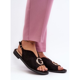 S. BARSKI Sandálias femininas elegantes da S.Barski preto 1