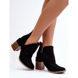 Step in style Botas Modelo Niartima A5722 Pretas - Entre com estilo preto 1