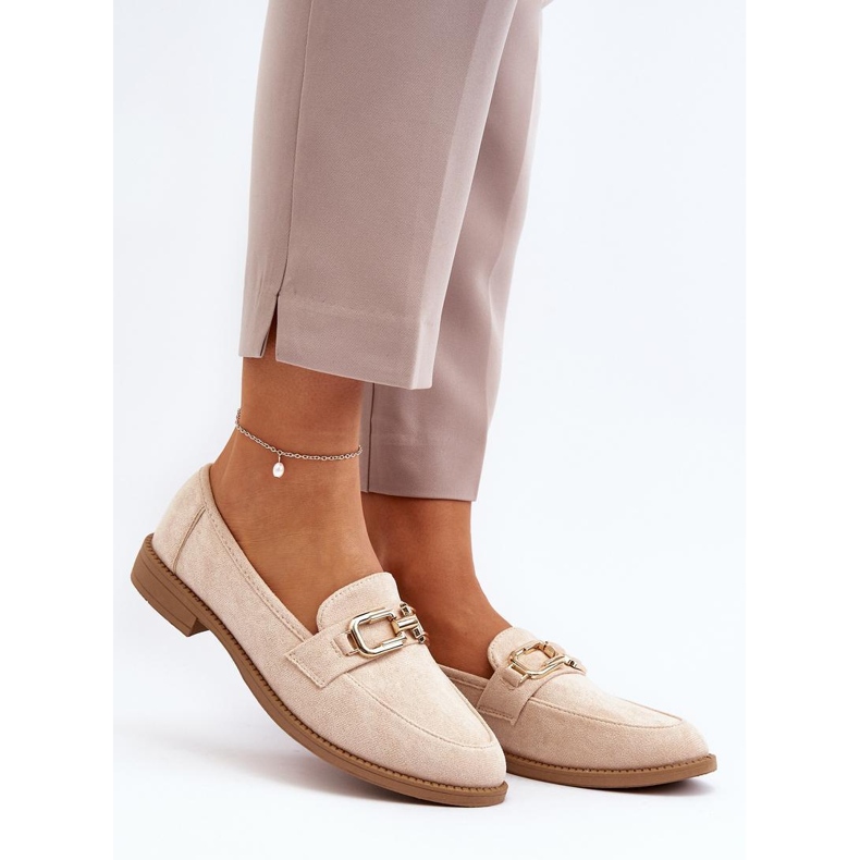 Mocassins Modelo 8336-79 Bege 1