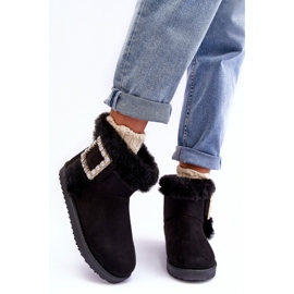Botas de neve modelo VL201P pretas preto 1