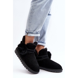 Step in style Botas de neve Modelo Eraclio W8006 Pretas - Entre com estilo preto 1