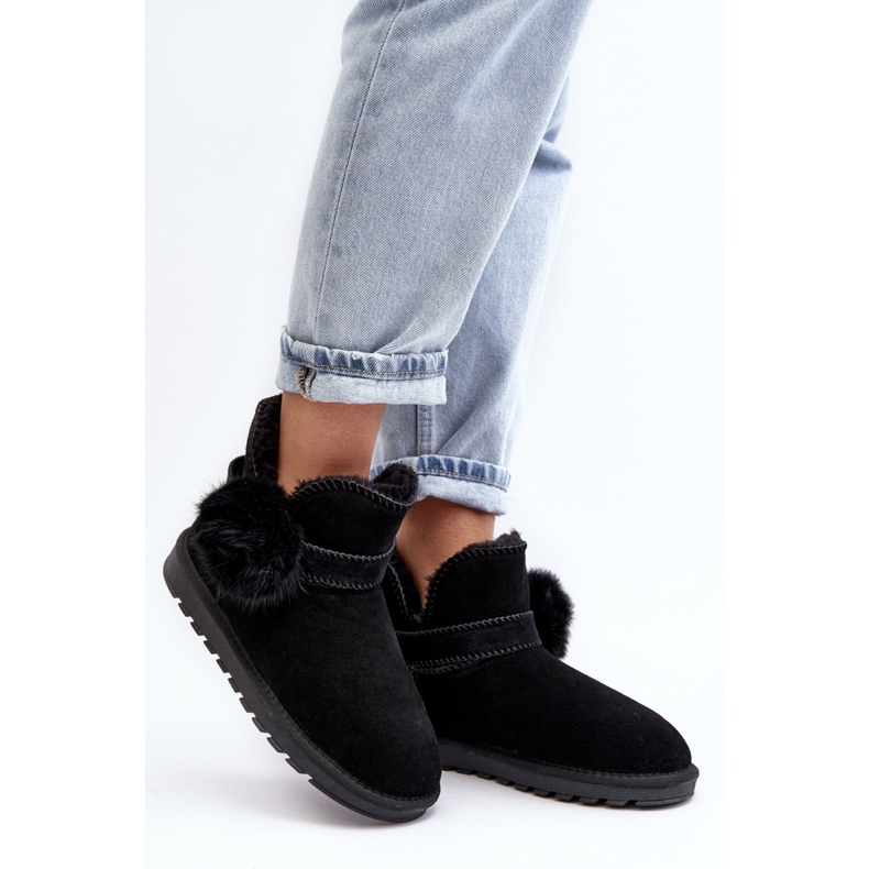 Step in style Botas de neve Modelo Eraclio W8006 Pretas - Entre com estilo preto 1