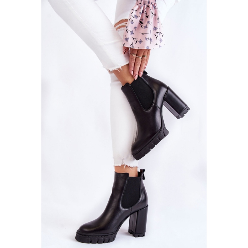 Step in style Botas Modelo Eldey 2247-S Pretas – Entre com estilo preto 1