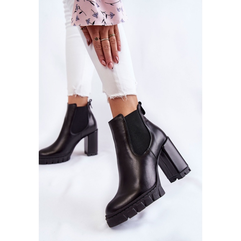 Step in style Botas Modelo Eldey 2247-S Pretas – Entre com estilo preto 2