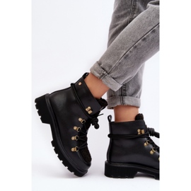 Botas femininas da marca GOE preto 2