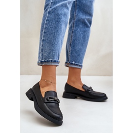 Mocassins com decoração Vinceza Preto 1
