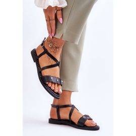 S. BARSKI Modelo S.Barski Sandálias pretas preto 1