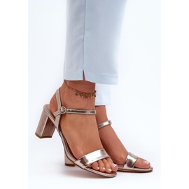 Sandálias Ouro/Champanhe dourado 1 Sandálias Ouro/Champanhe dourado 1