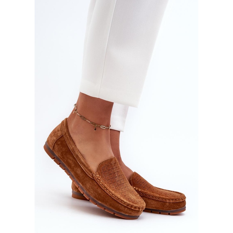 Mocassins Modelo S.Barski LR755 Camelo marrom 1