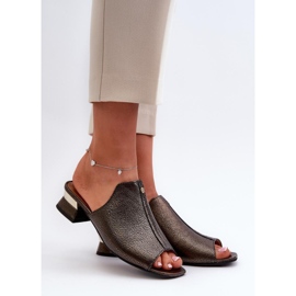 Sandália Chinelo Maciejka 06360-20 Grafite preto 1 Sandália Chinelo Maciejka 06360-20 Grafite preto 1