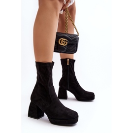 Step in style Botas Modelo Adelles HP-340 Pretas – Entre com estilo preto 1