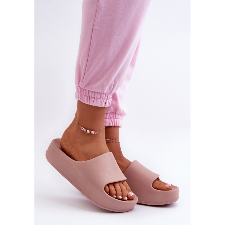 Chinelos esportivos femininos 24SD19-7564 rosa 1