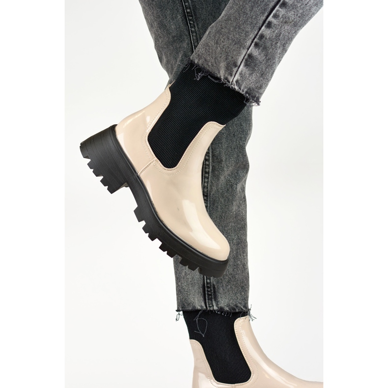 Trabalhadores Lacados DES925M-BE bege 1