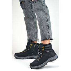 Calçado de Trekking Modelo 1696-1B Preto - PRIMO 1