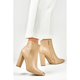 Botas Modelo MS2055KH Bege Escuro - PRIMO 2