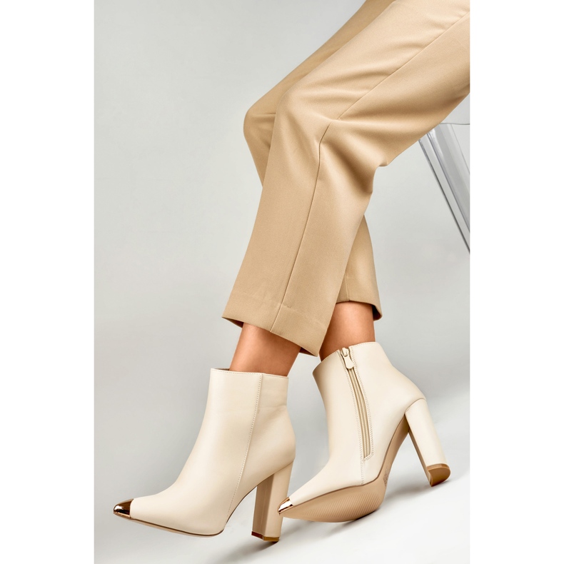 Botas Modelo MS2055BE Bege - PRIMO 1