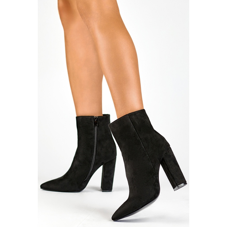 Botas Modelo D7959B Pretas - PRIMO preto 1 Botas Modelo D7959B Pretas - PRIMO preto 1