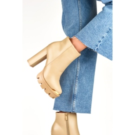 Botas Modelo NS313KH Bege - PRIMO 2