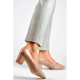 Bombas Modelo CIC-312A Bege - PRIMO 1