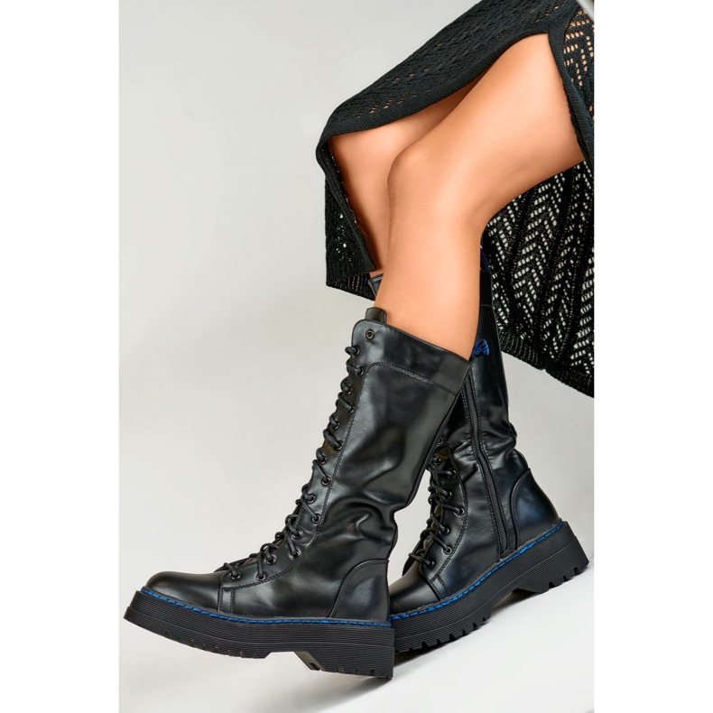 Botas pretas modelo 7953B - PRIMO preto 1
