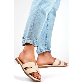 Chinelos Sandália Modelo MTBL06BE Bege - PRIMO 2