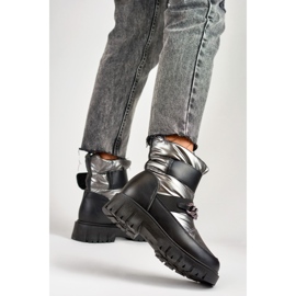 Botas de neve Modelo JH-5SI Prata 2