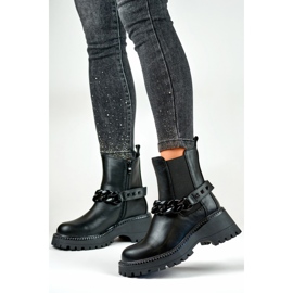 Botas Chelsea Modelo GD-BHRX7385B Pretas - PRIMO preto 2