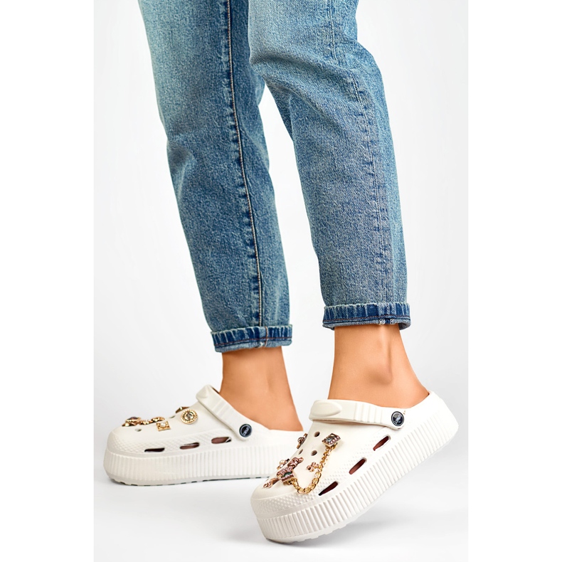 Chinelos Sandália Modelo PT-1W Branco - PRIMO 1