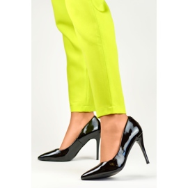 Salto alto Modelo GD-FL59B Preto 1