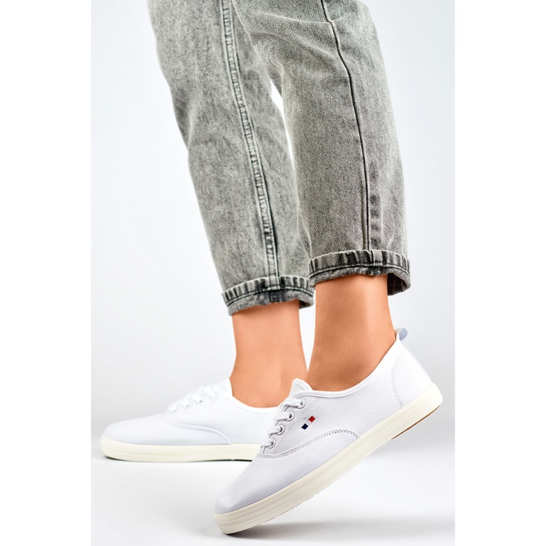 Tênis baixo feminino HB-6W branco 2