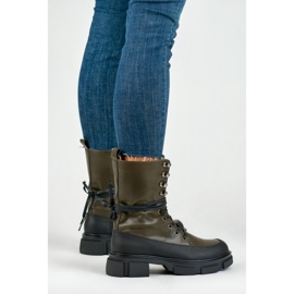 Modelo Operário Garlin JH21-31GR Preto/Verde - PRIMO 2