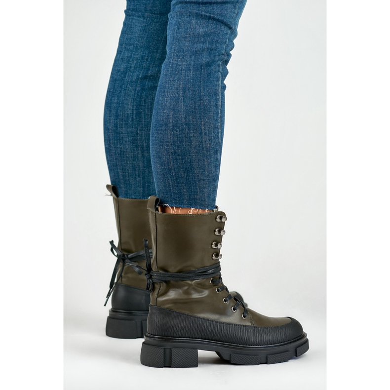 Modelo Operário Garlin JH21-31GR Preto/Verde - PRIMO 2