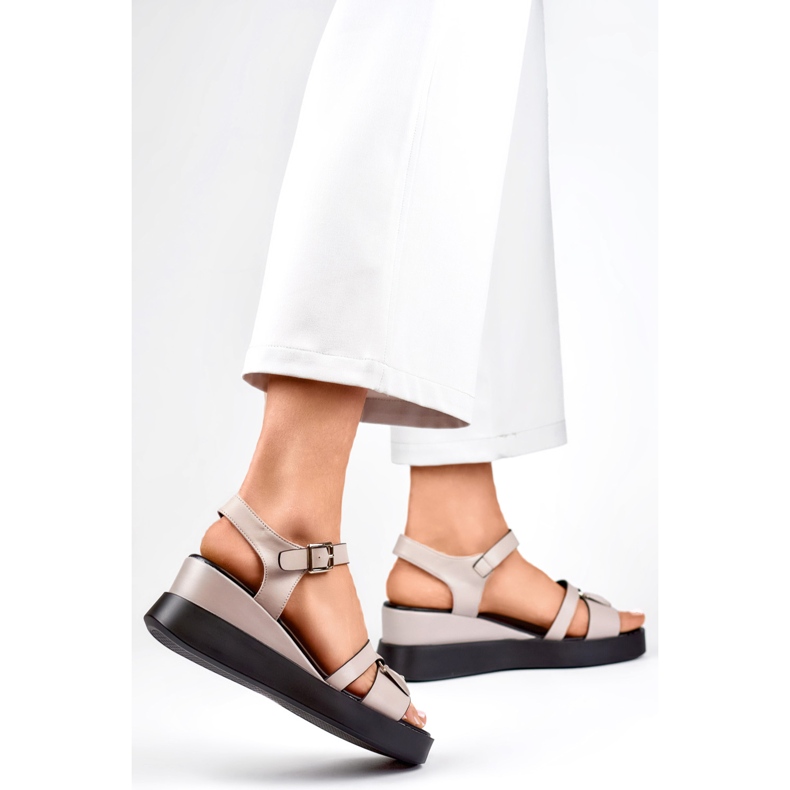 Sandálias Femininas GD-LH2001T Bege 1