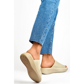 Chinelos Sandália Modelo G3188-7BE Bege - PRIMO 2